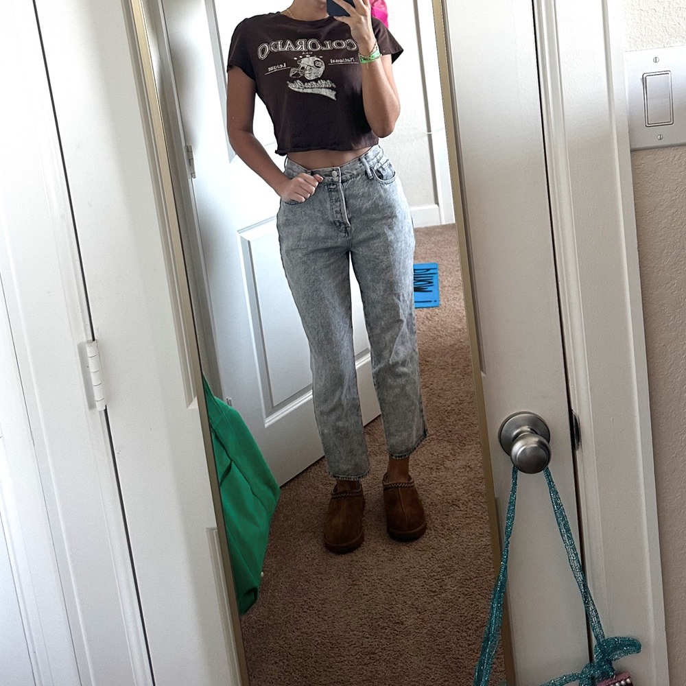 Grey acid wash Pacsun Jeans